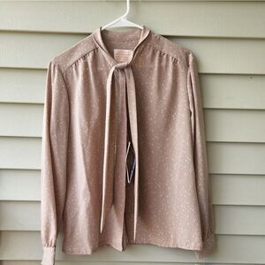 Country sophisticates long sleeve button down shirt/Blouse/top size 14